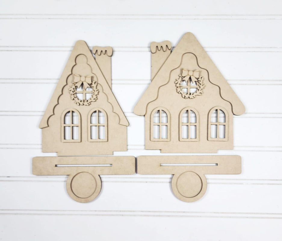 Victorian Gingerbread House Votives DIY Kit