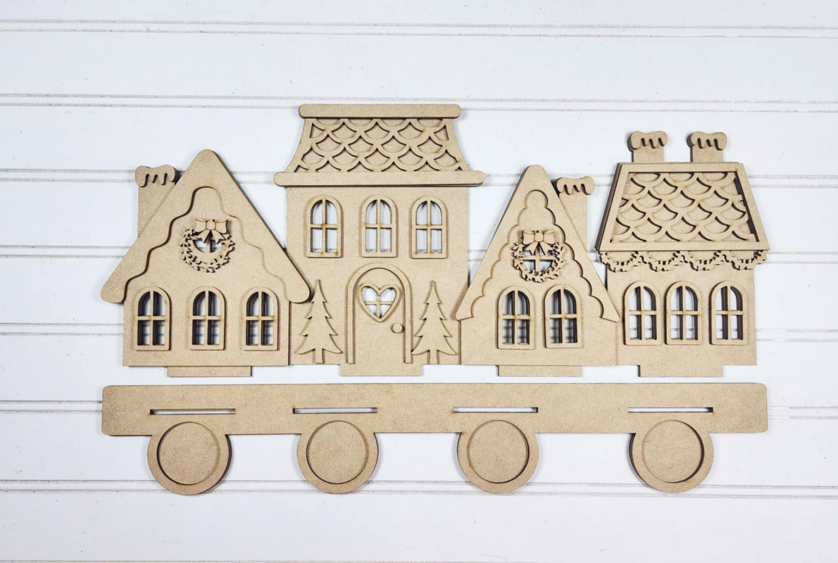 Victorian Gingerbread Village DIY Kit