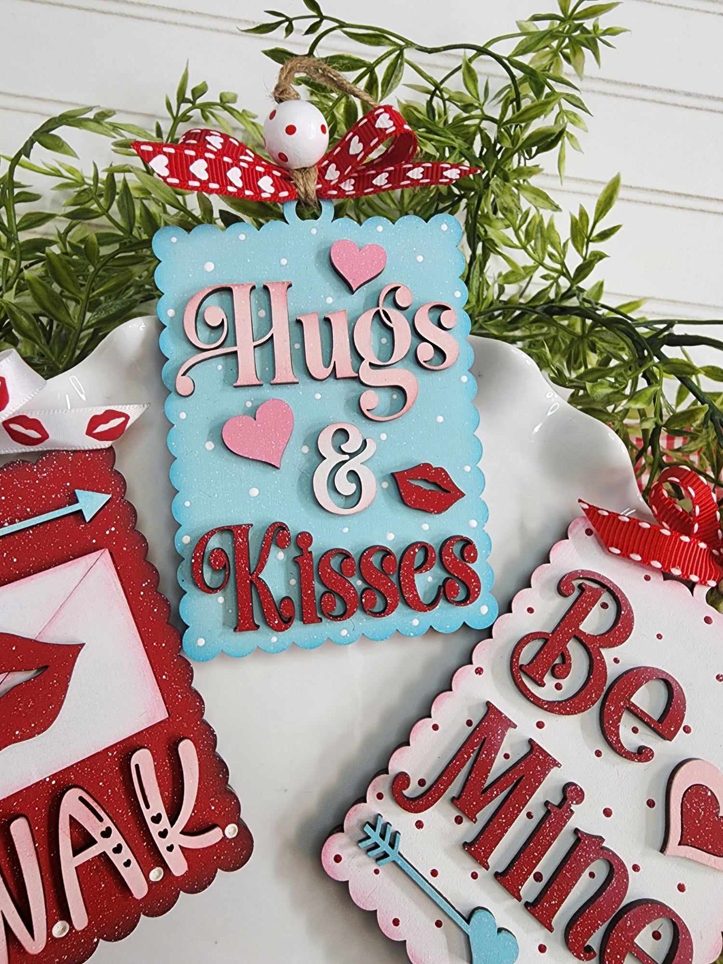 Hugs & Kisses Valentine Gift Card Holders DIY Kit