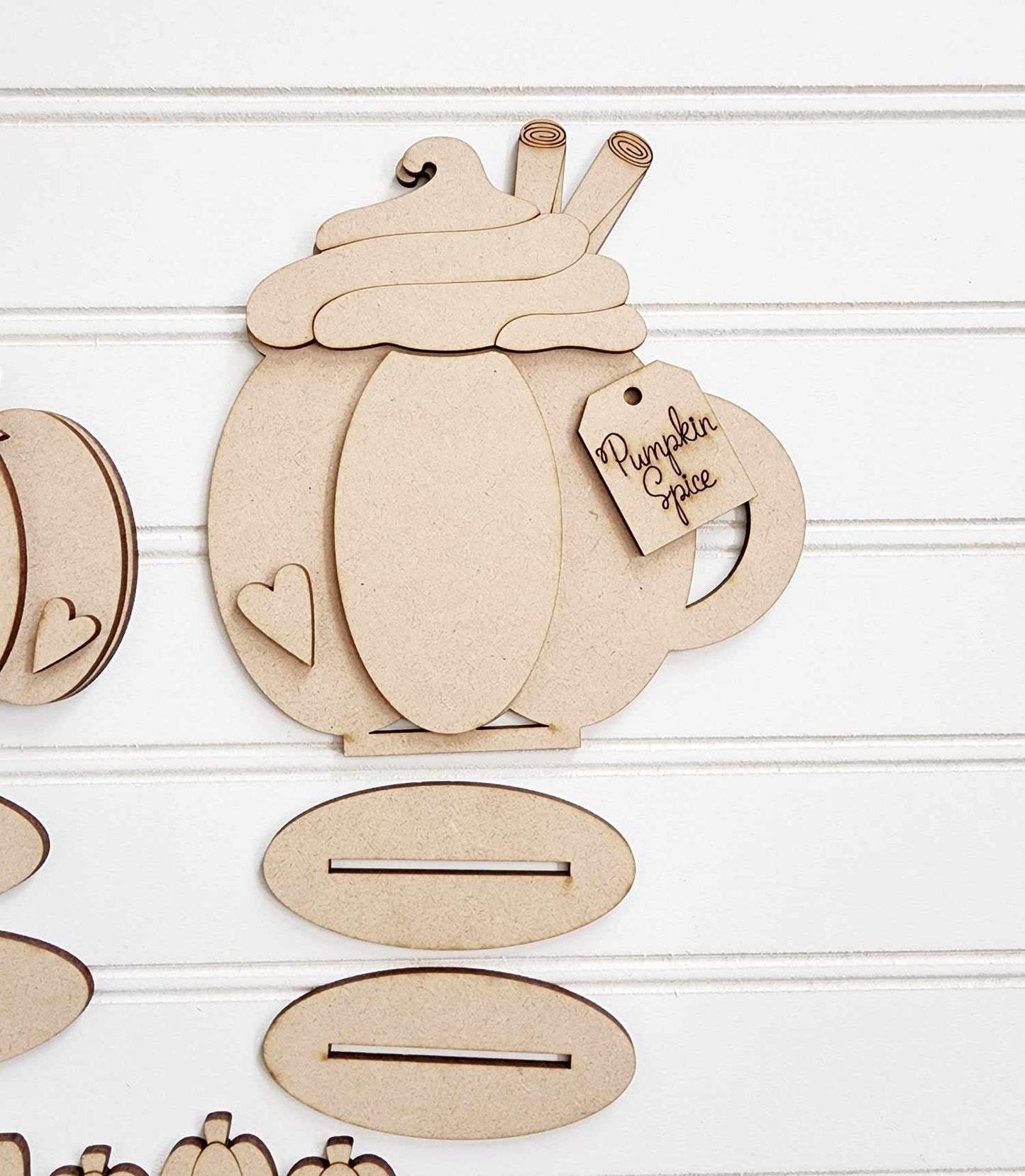 Hello Pumpkin Shelf Sitter DIY Kit