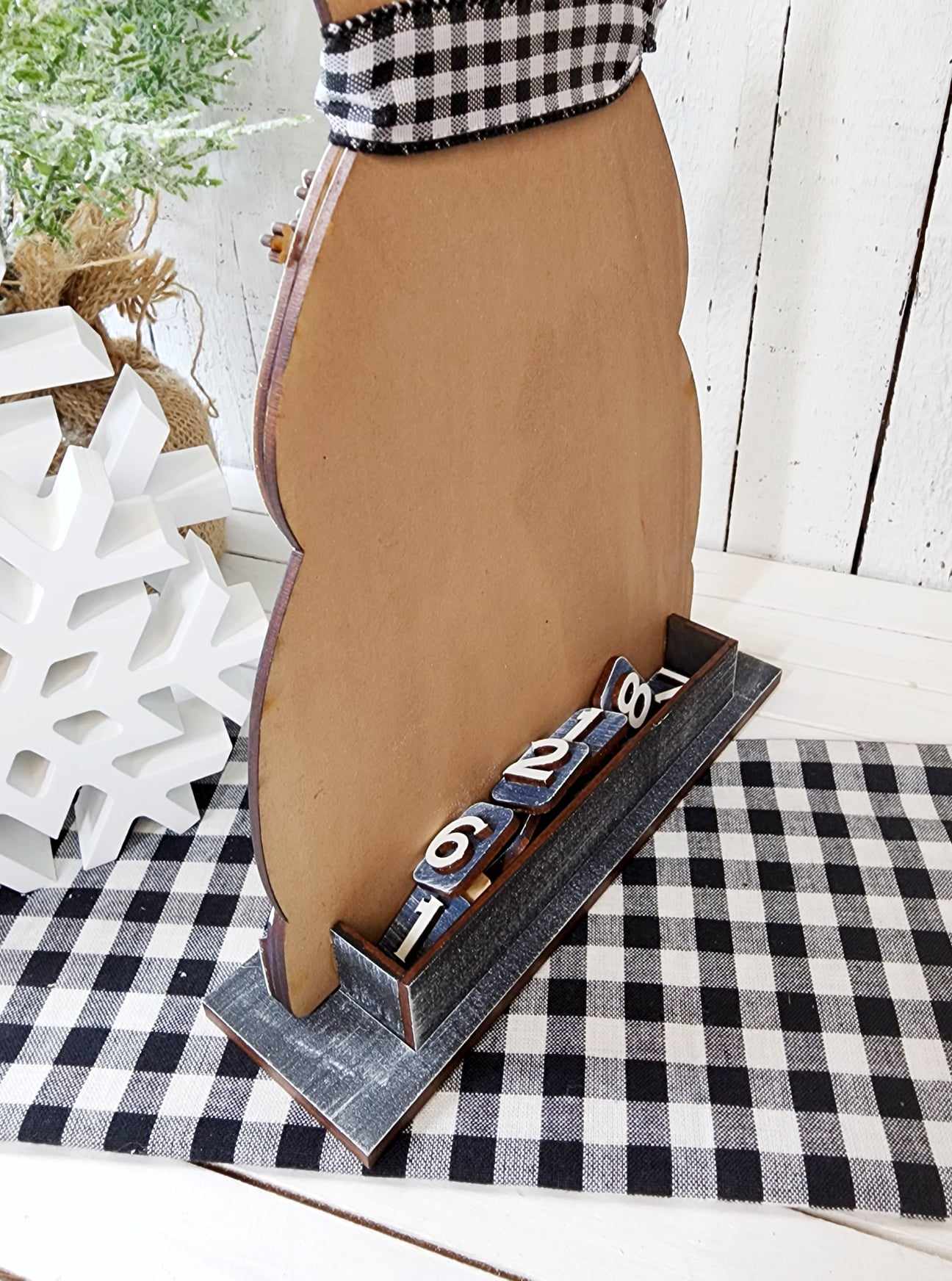 Winter Wonderland Snowman Countdown DIY Kit