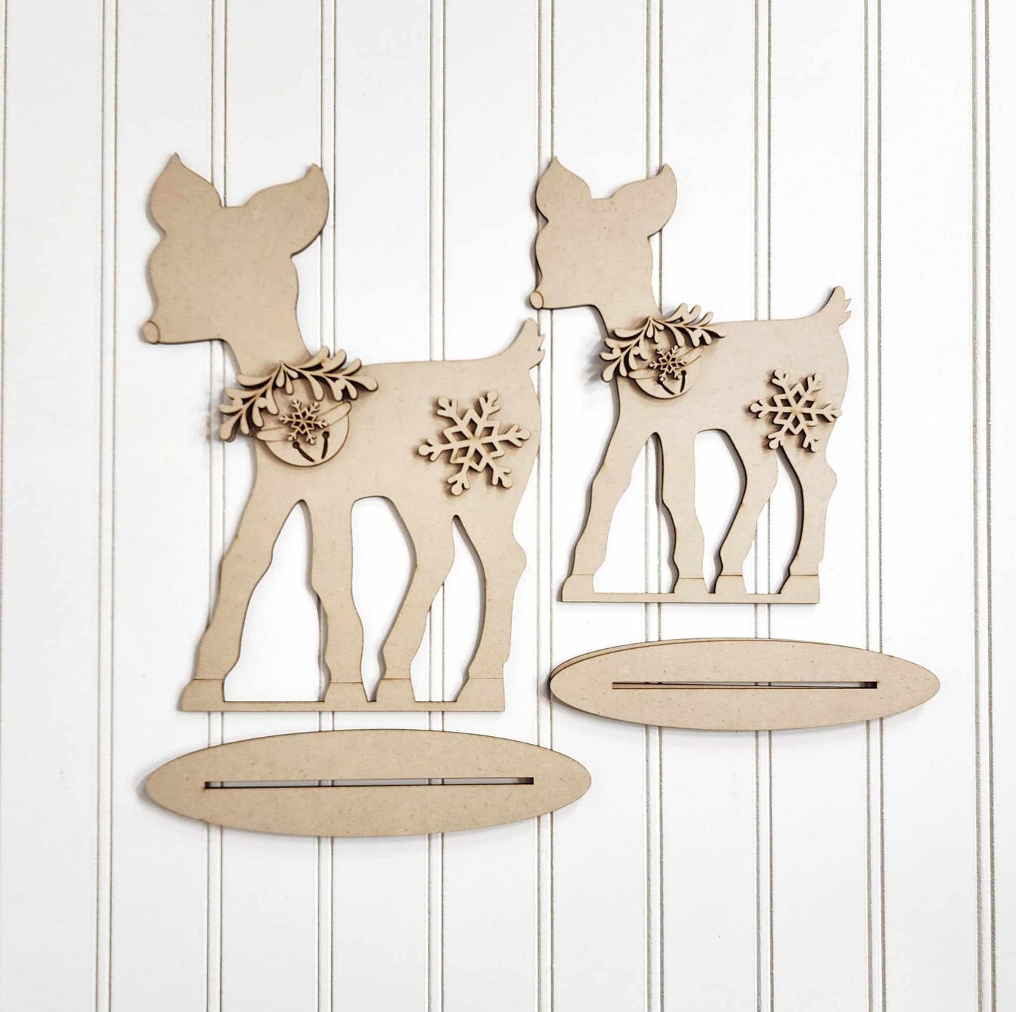Mistletoe Christmas Standing Deer DIY Kit
