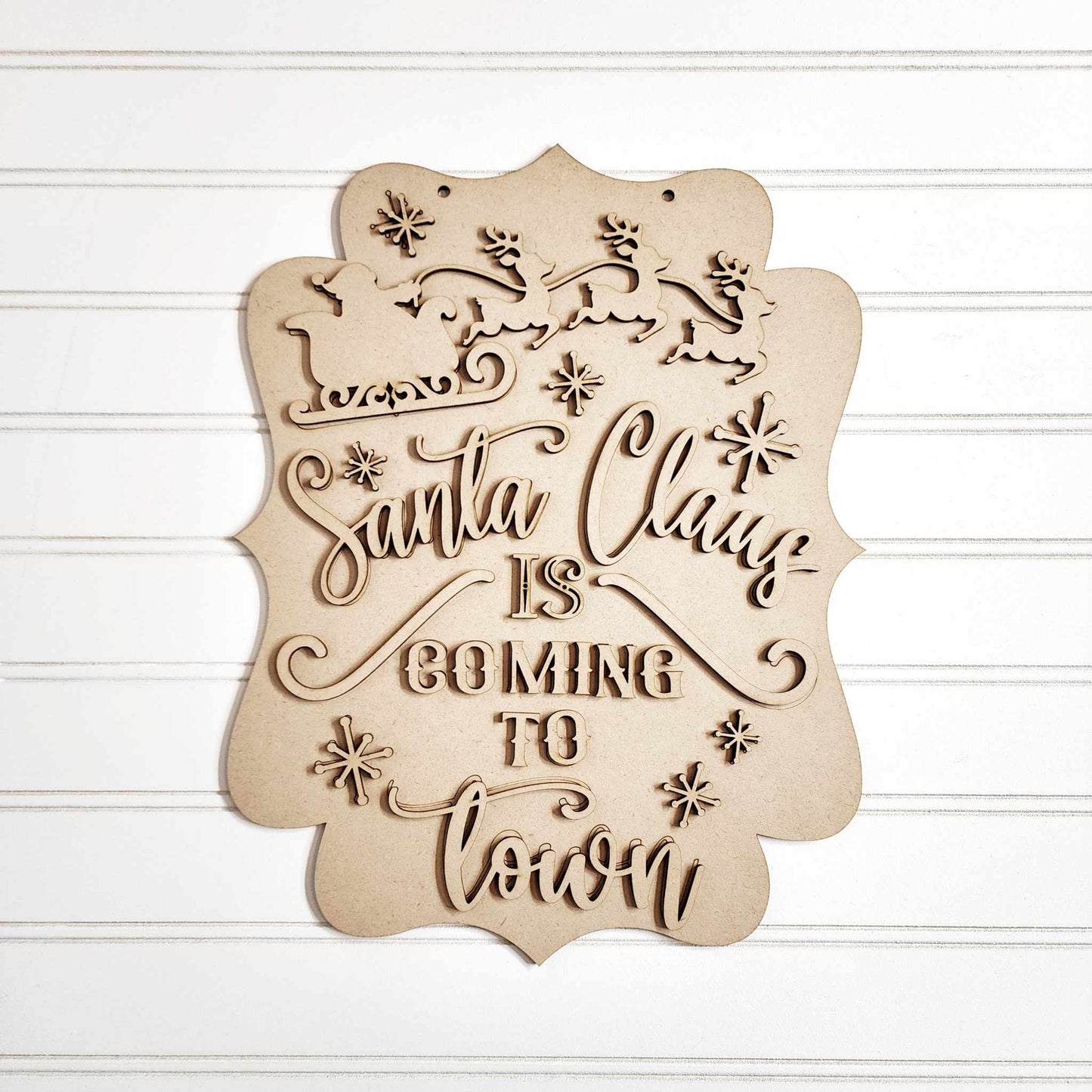 Twas the Night Before Christmas Door Hanger DIY Kit
