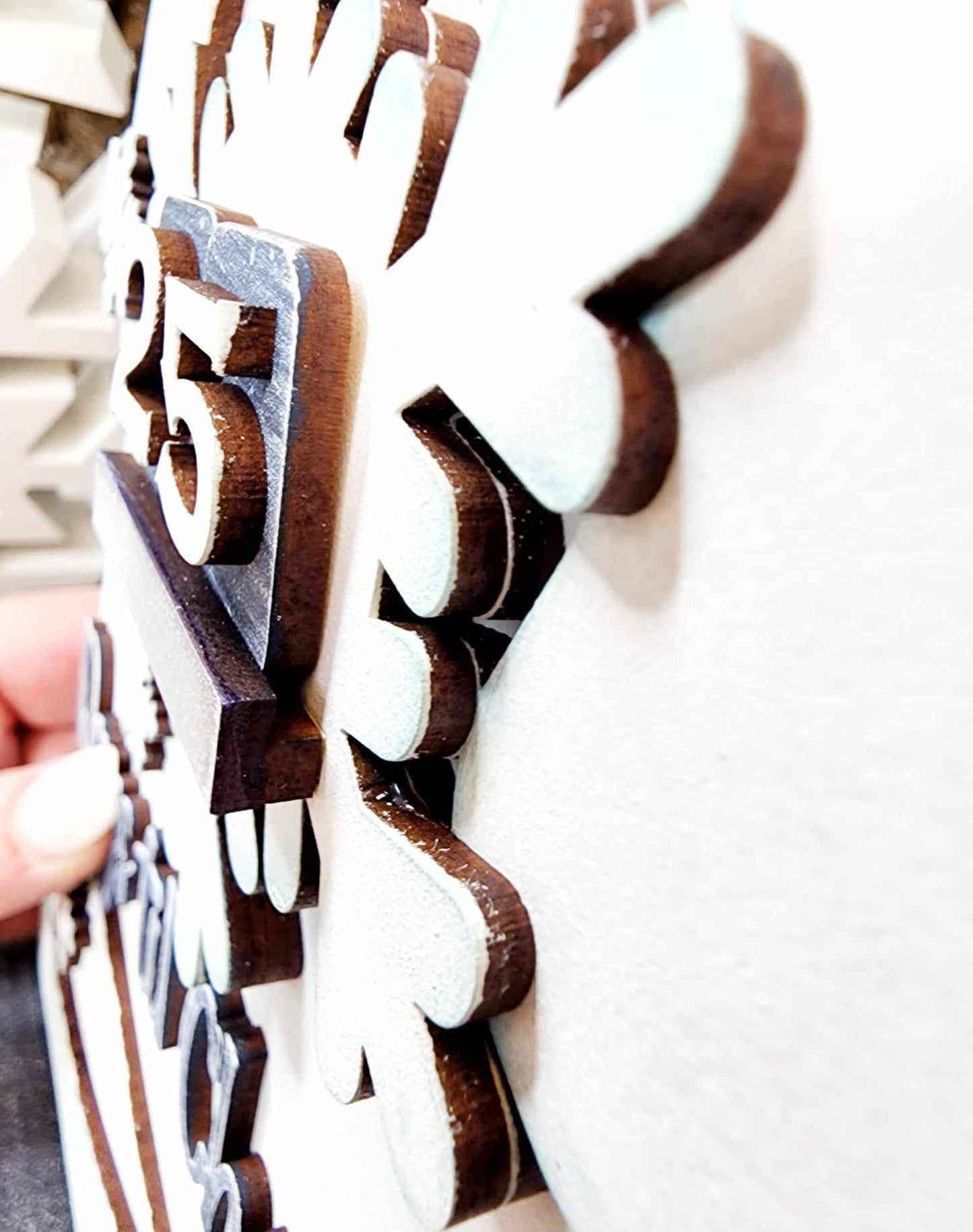 Winter Wonderland Snowman Countdown DIY Kit