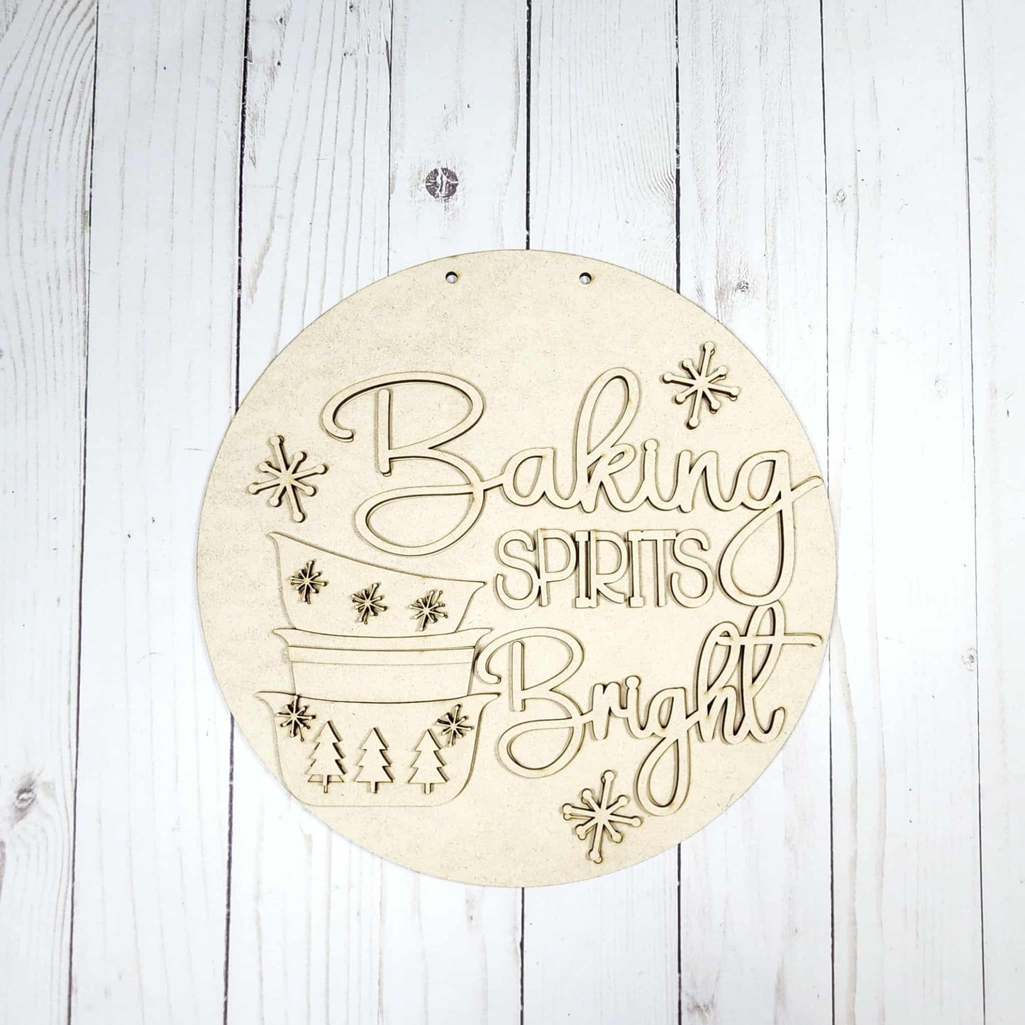 Christmas Baking Door Hanger DIY Kit
