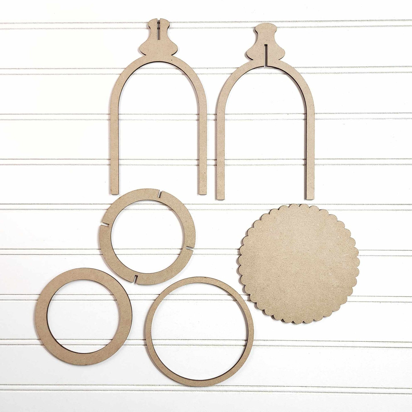 Home Collection Cloche Candle Holder Set DIY Kit
