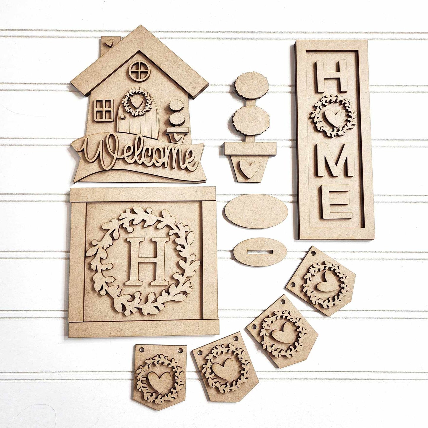 Home Collection Tiered Tray DIY Kit