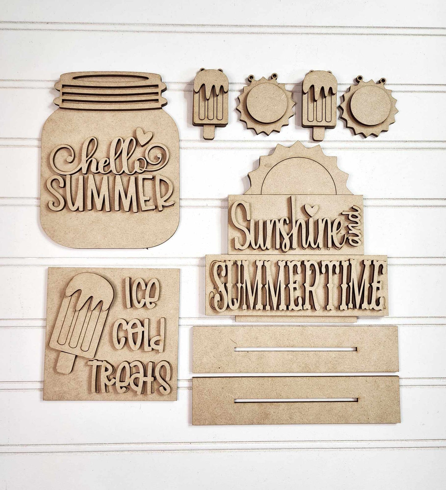 Sweet Summertime Tiered Tray DIY Kit