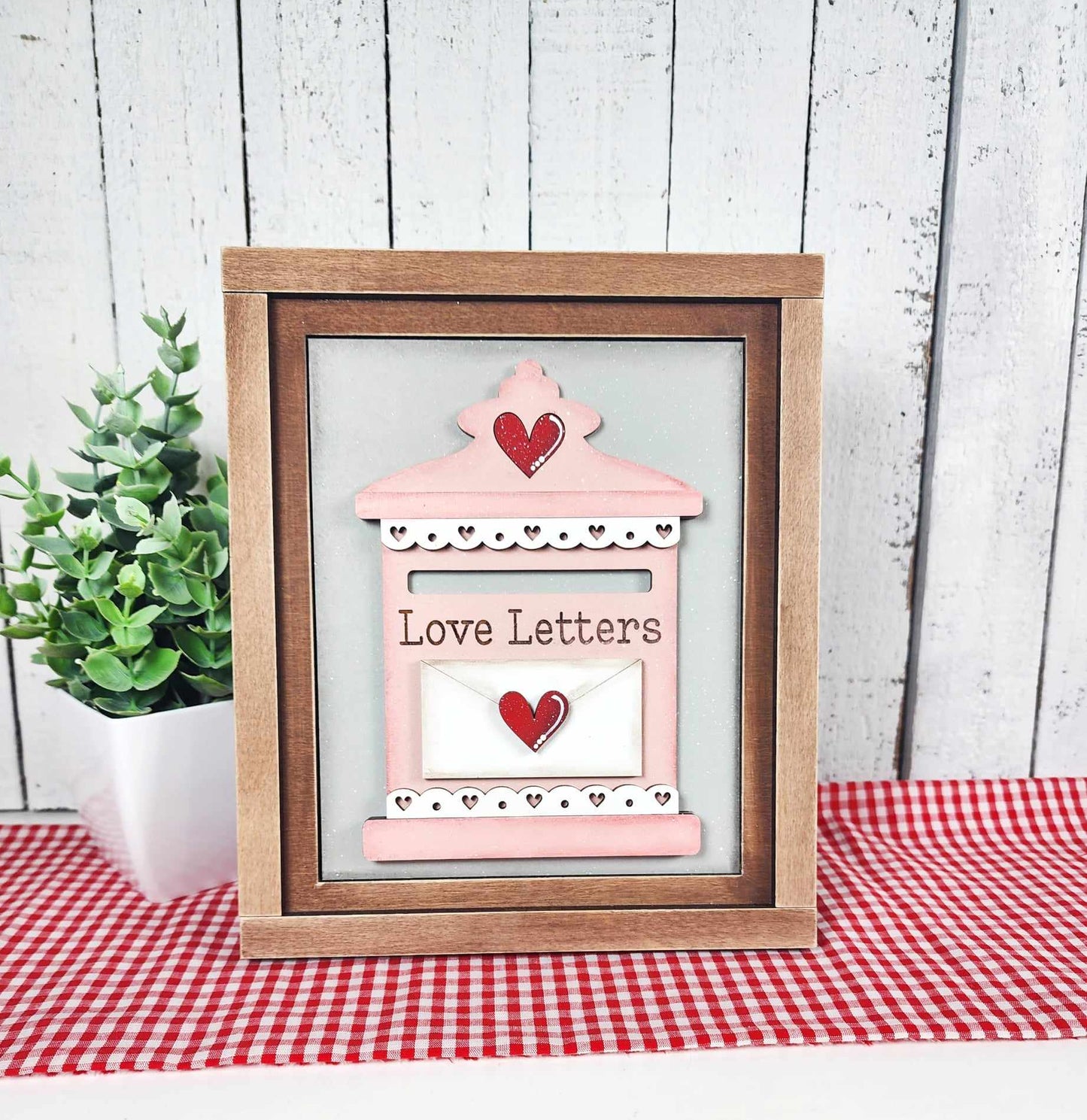 Valentine Collection Interchangeable Sign DIY Kit