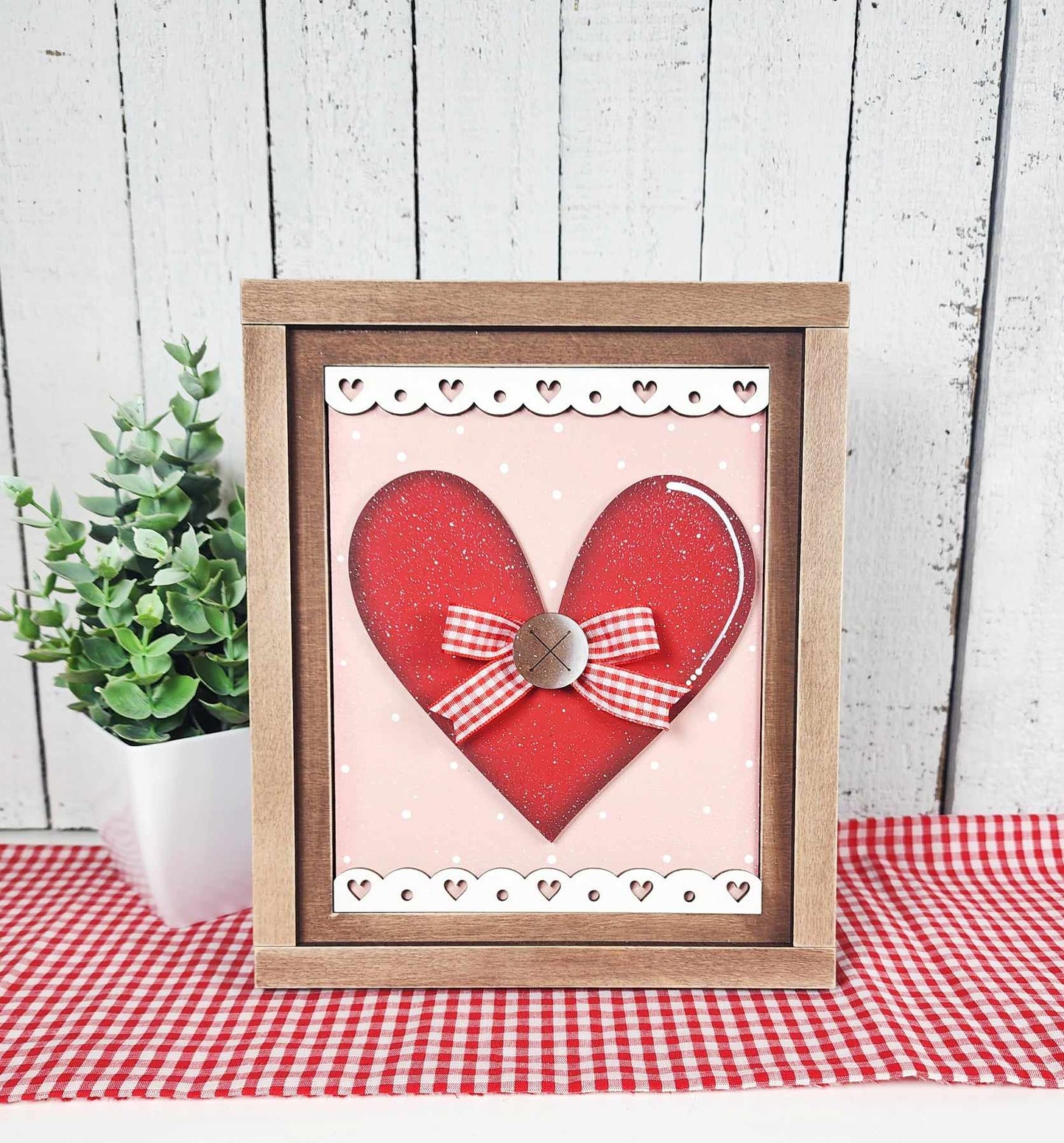 Valentine Collection Interchangeable Sign DIY Kit