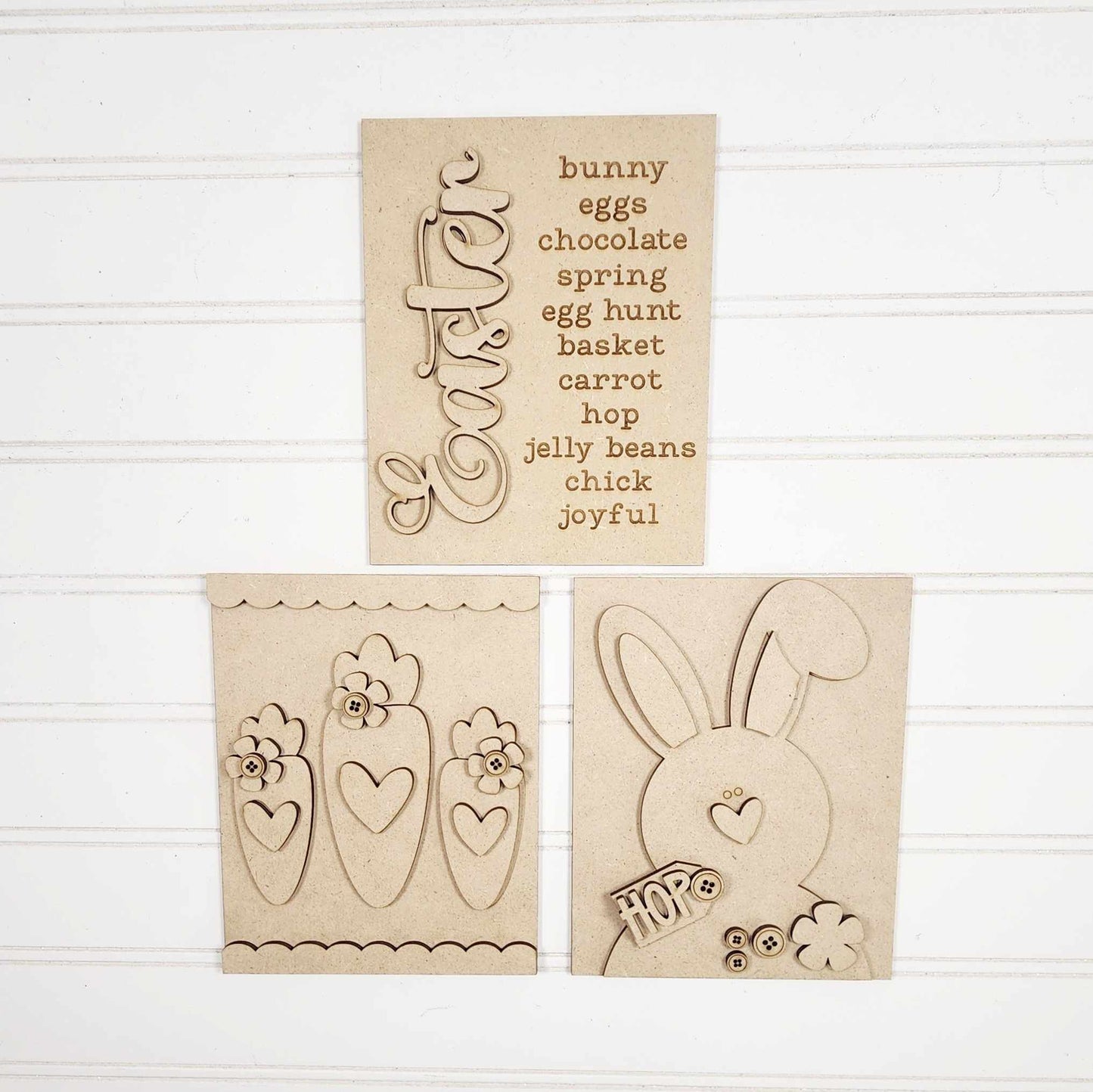 Prim Easter Interchangeable Sign DIY Kit