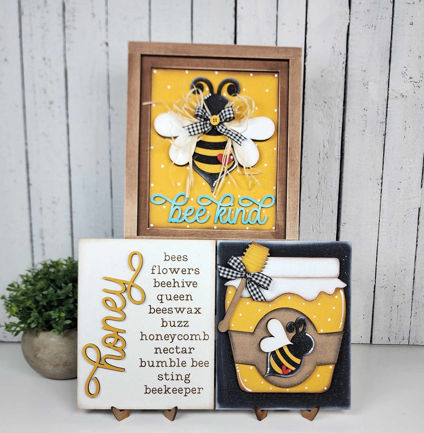 Hello Honey Interchangeable Sign DIY Kit