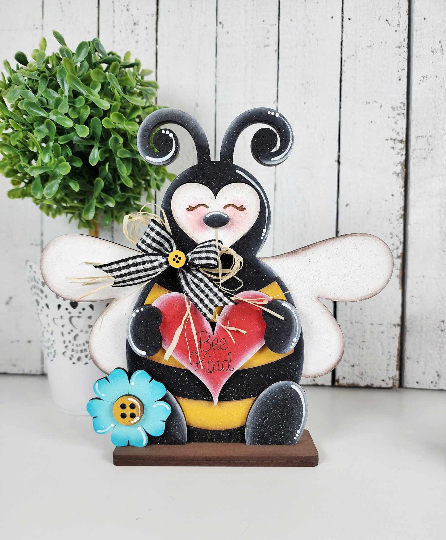 Hello Honey Bee Shelf Sitter DIY Kit