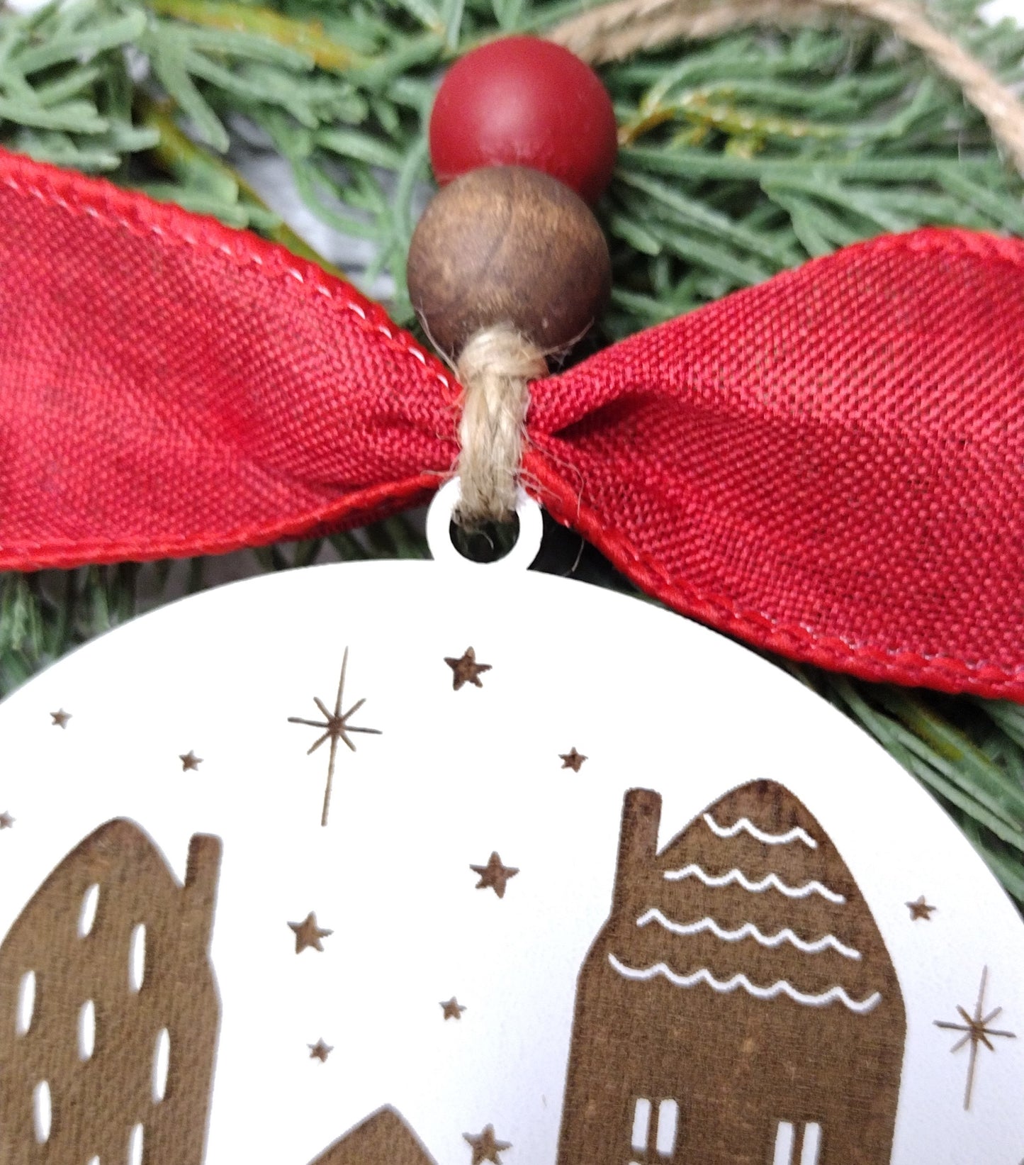 Home for the Holidays Zip Code Ornament