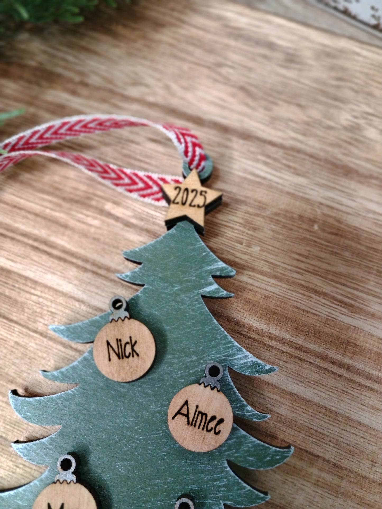 Family Christmas Tree Ornament