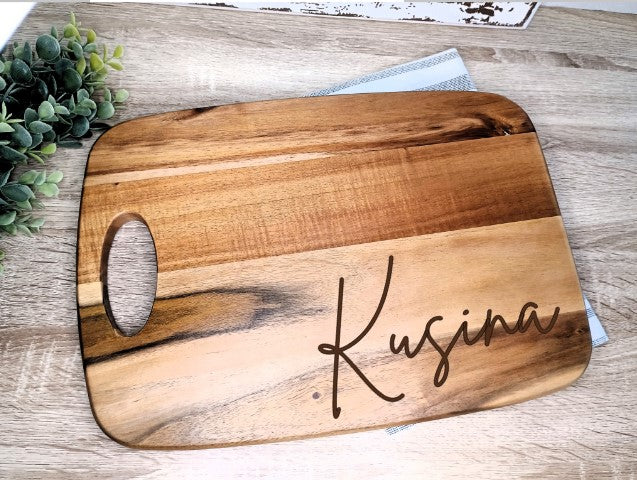Large Engraved Cutting Board