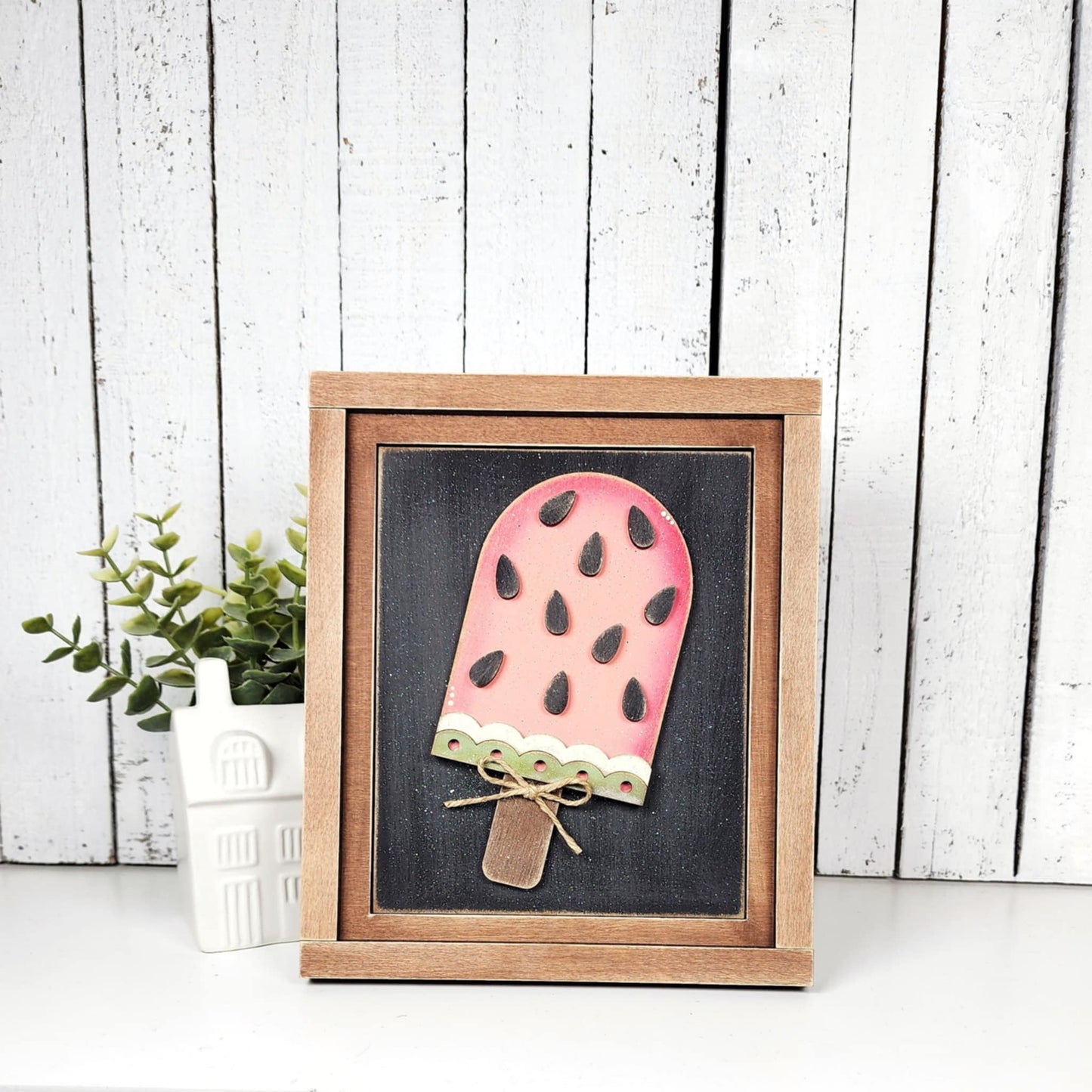 Vintage Watermelon Interchangeable Sign DIY Kit