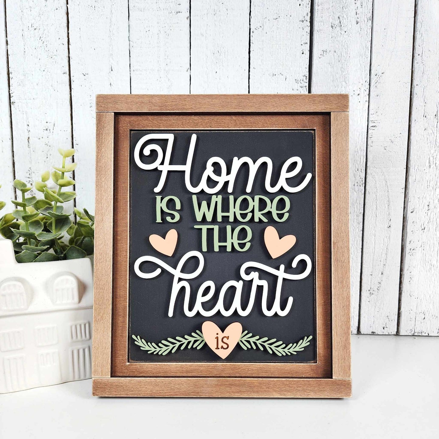 Family Home Interchangeable Sign DIY Kit
