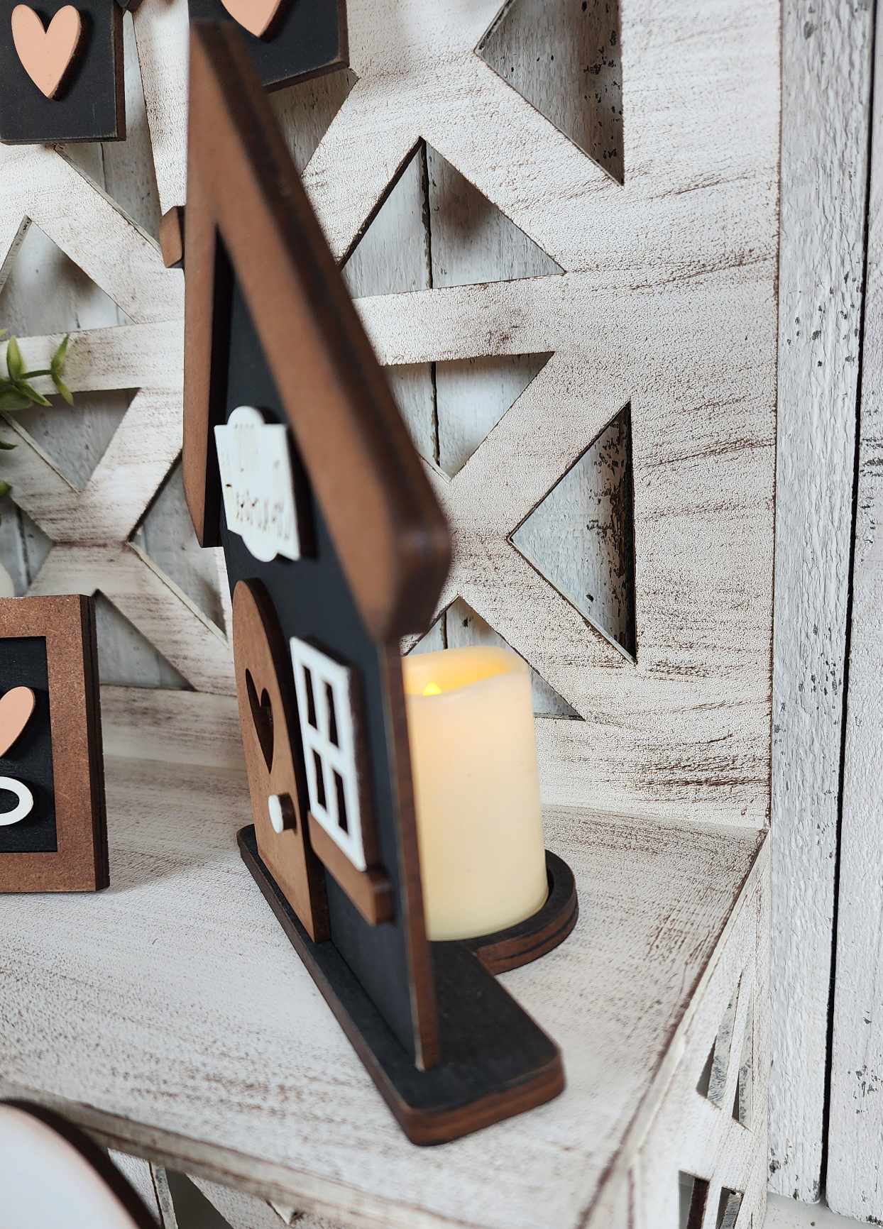 Family Home Tiered Tray DIY Kit
