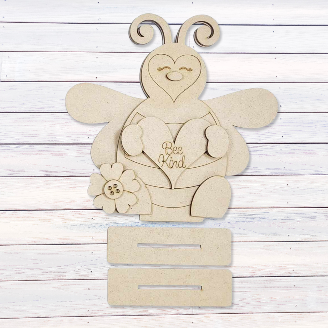 Hello Honey Bee Shelf Sitter DIY Kit