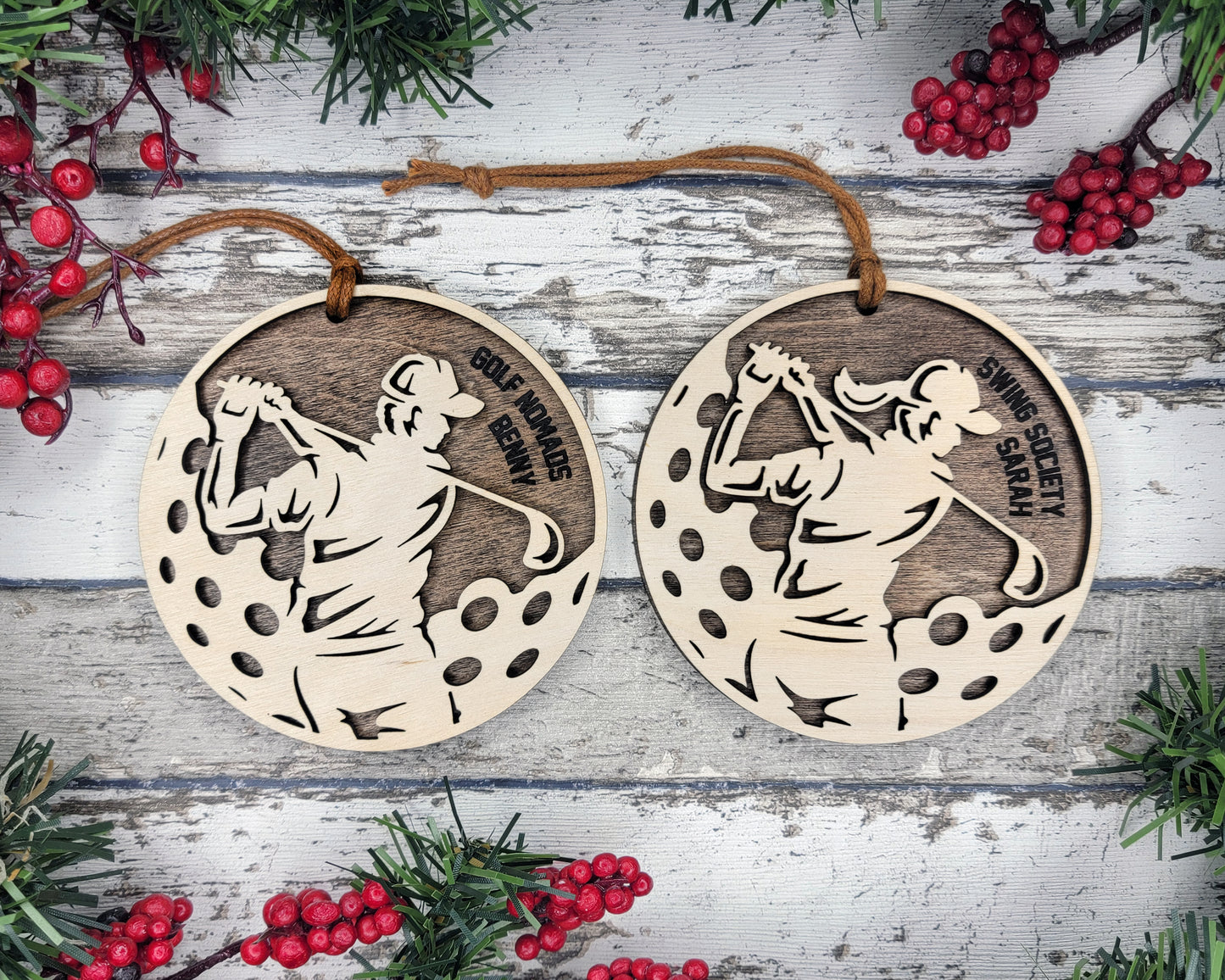 Personalized Sports Ornaments