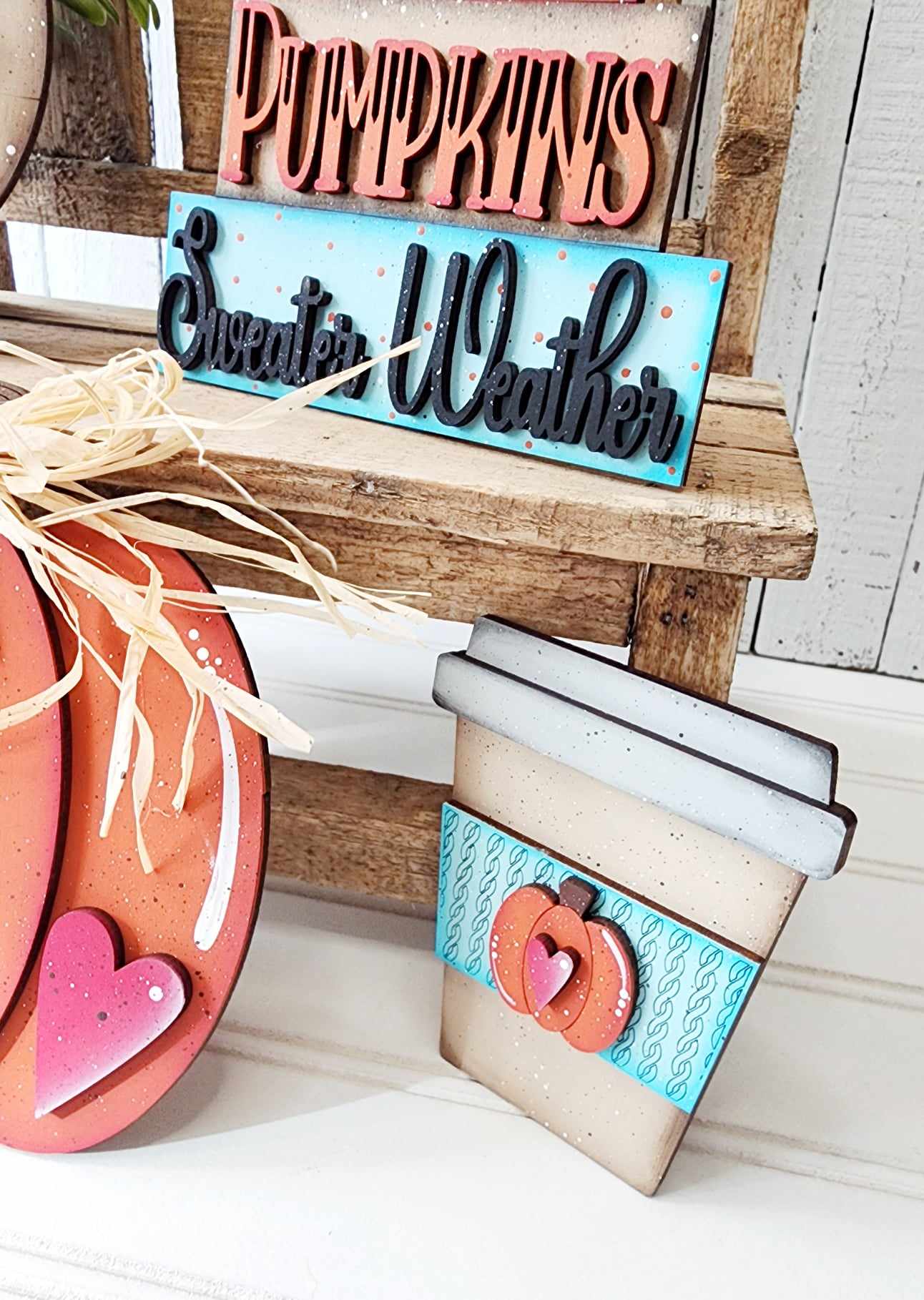 Hello Pumpkin Tiered Tray DIY Kit