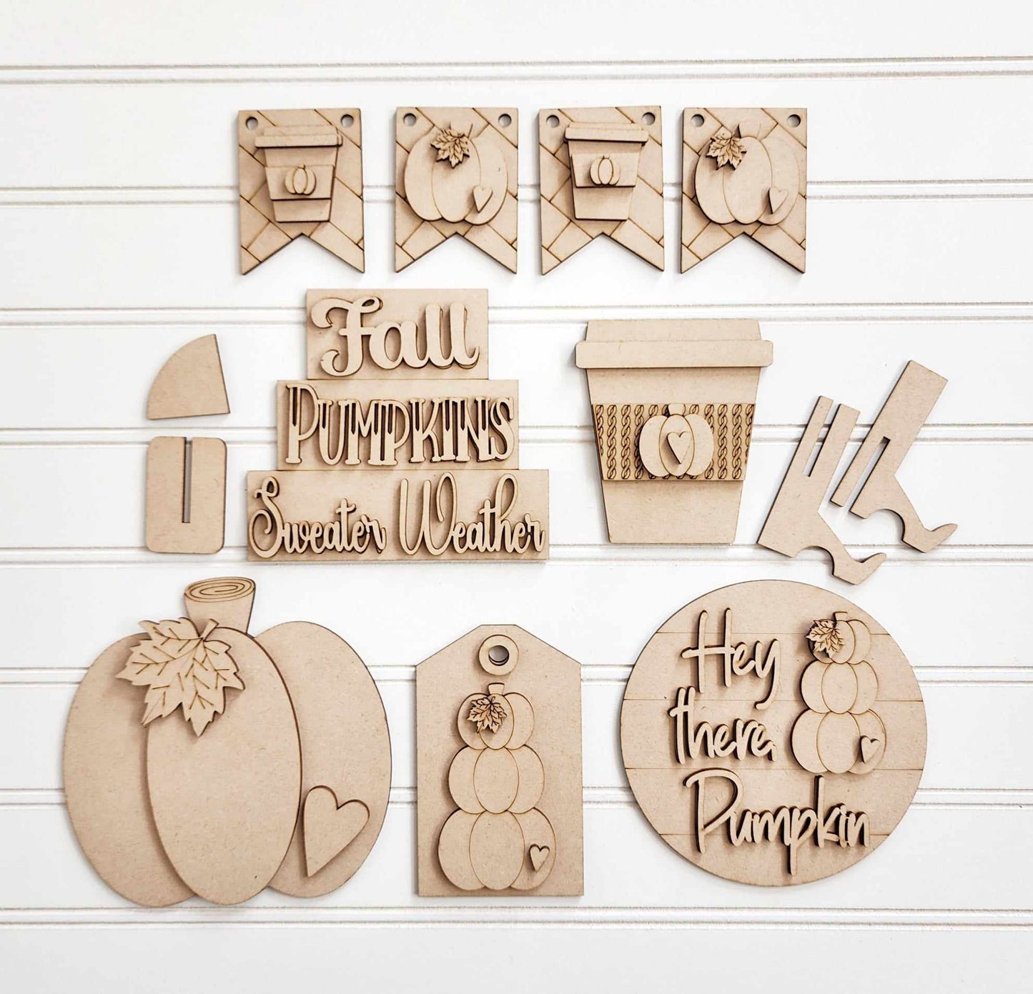 Hello Pumpkin Tiered Tray DIY Kit