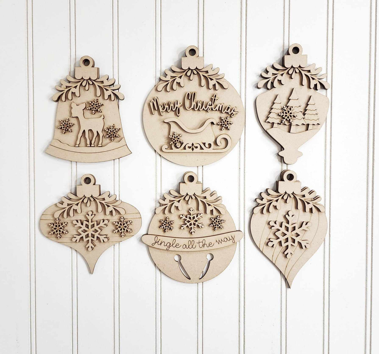 Mistletoe Christmas Ornament DIY Kit