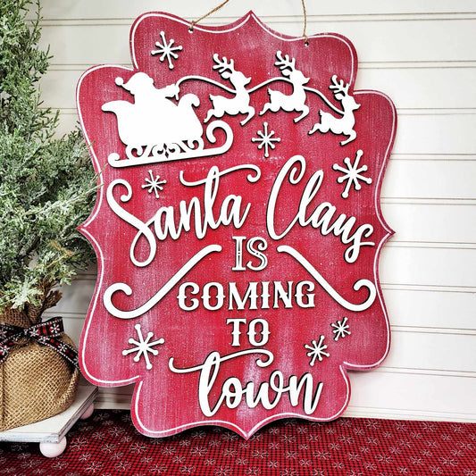 Twas the Night Before Christmas Door Hanger DIY Kit