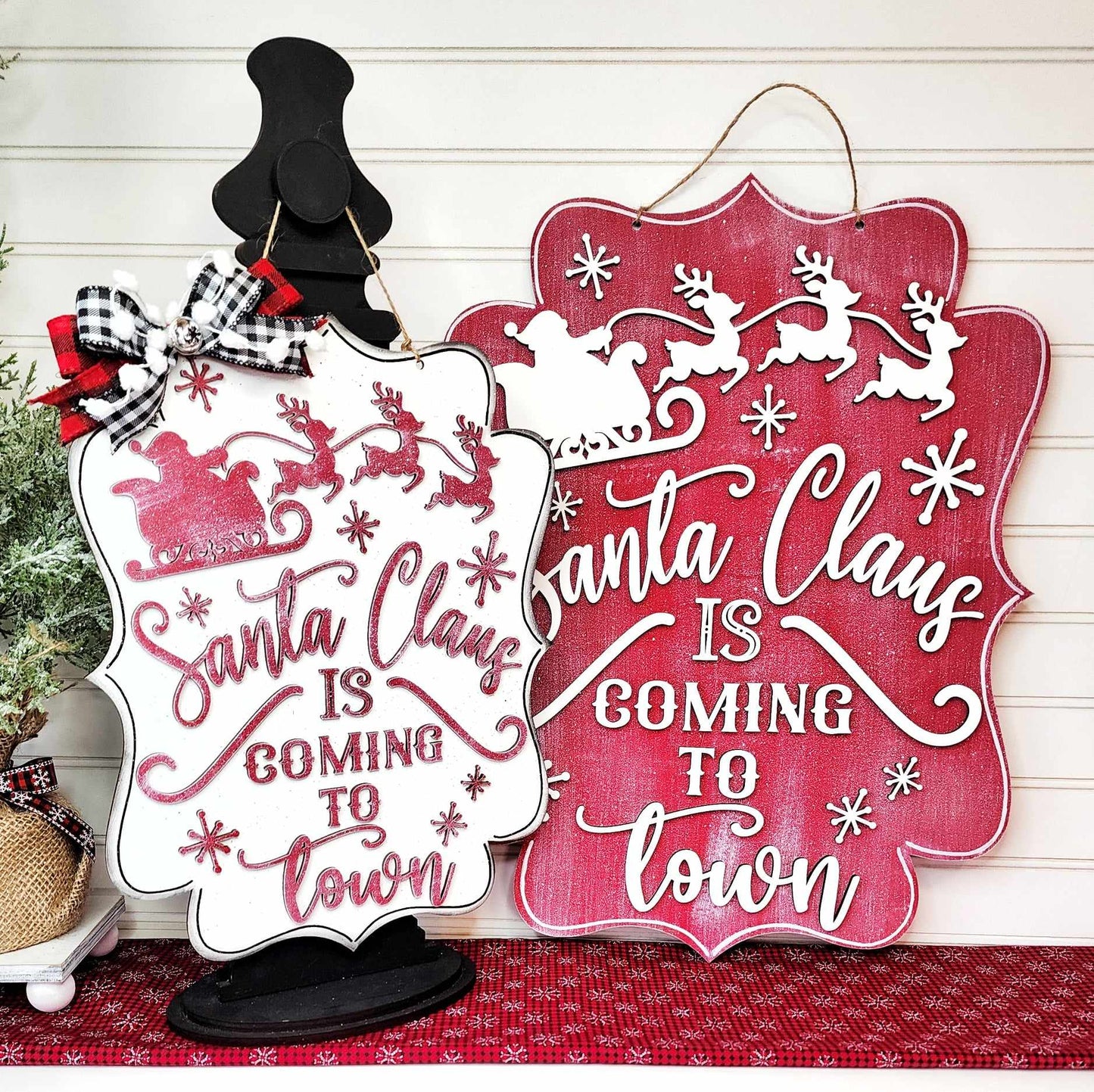 Twas the Night Before Christmas Door Hanger DIY Kit
