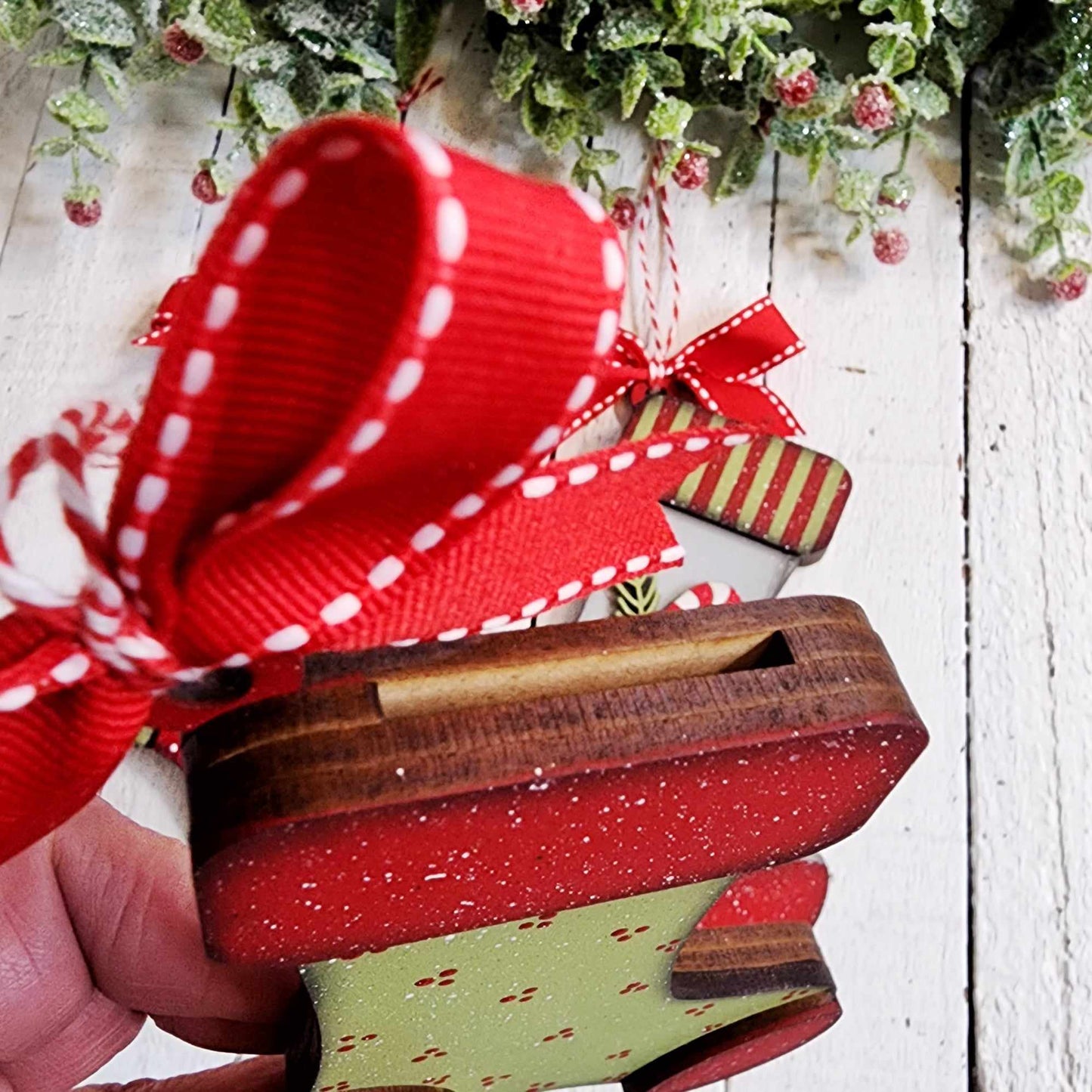 Twas the Night Before Christmas Stocking Money Holder Ornaments DIY Kit