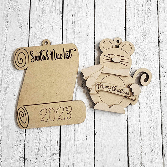 Twas the Night Before Christmas Ornament DIY Kit