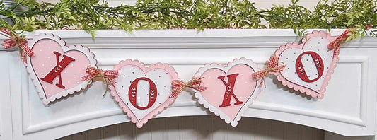 Hugs & Kisses XOXO Banner DIY Kit