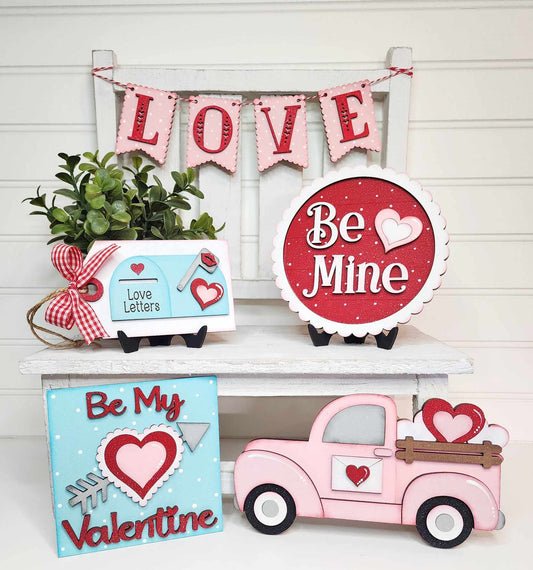 Hugs & Kisses Tiered Tray DIY Kit