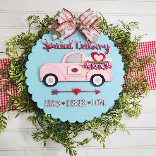 Hugs & Kisses Door Hanger DIY Kit