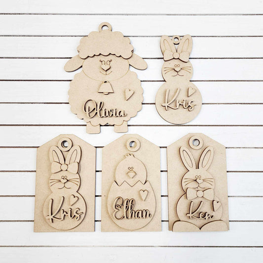 Easter Tags & Gift Card Holders DIY Kit