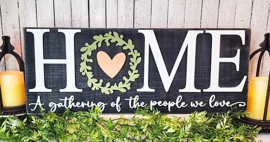 Home Collection Mantel Sign DIY Kit