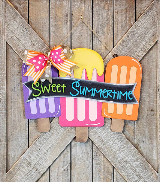 Sweet Summertime Door Hanger DIY Kit