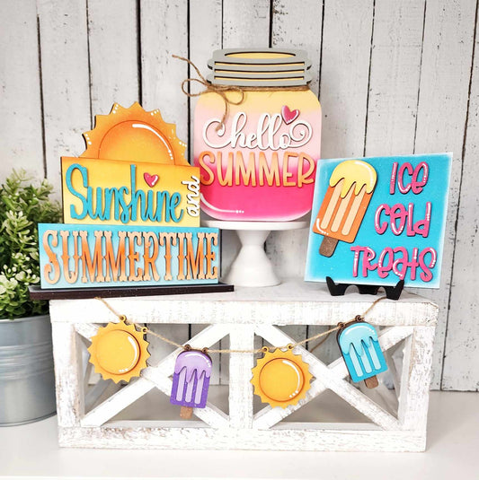 Sweet Summertime Tiered Tray DIY Kit