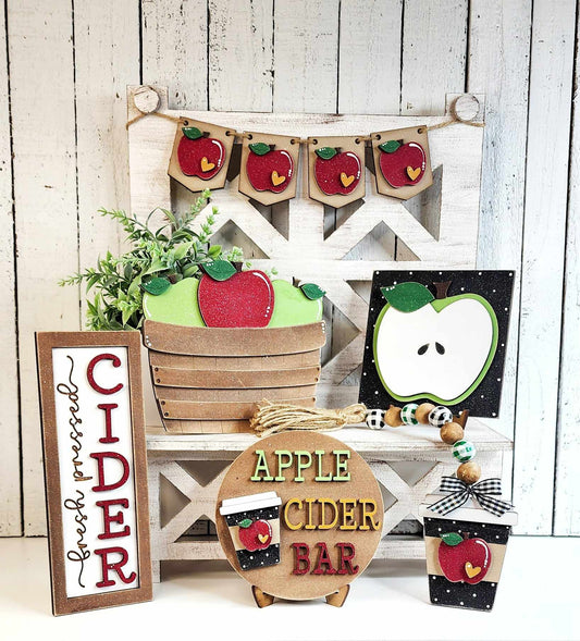Apple Cider Harvest Tiered Tray DIY Kit
