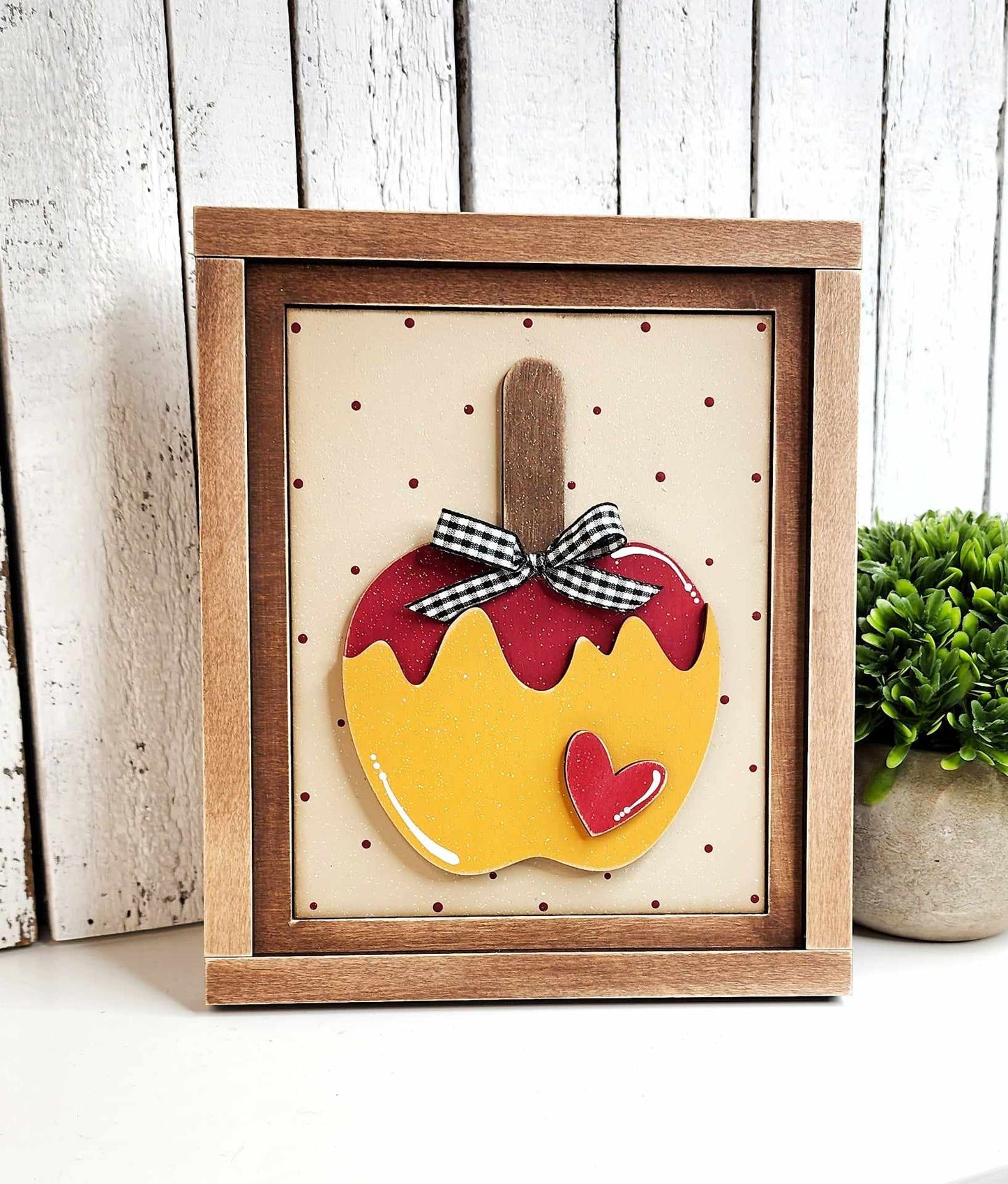 Apple Cider Harvest Interchangeable Sign DIY Kit
