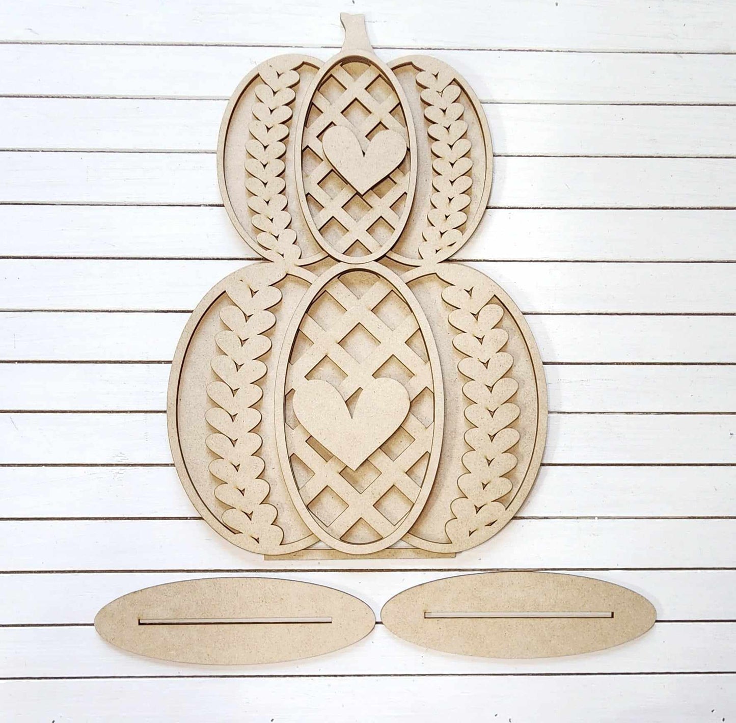 Sweater Pumpkin Trio Shelf Sitter DIY Kit