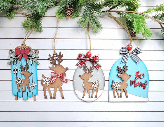 Oh Deer Christmas Ornaments DIY Kit