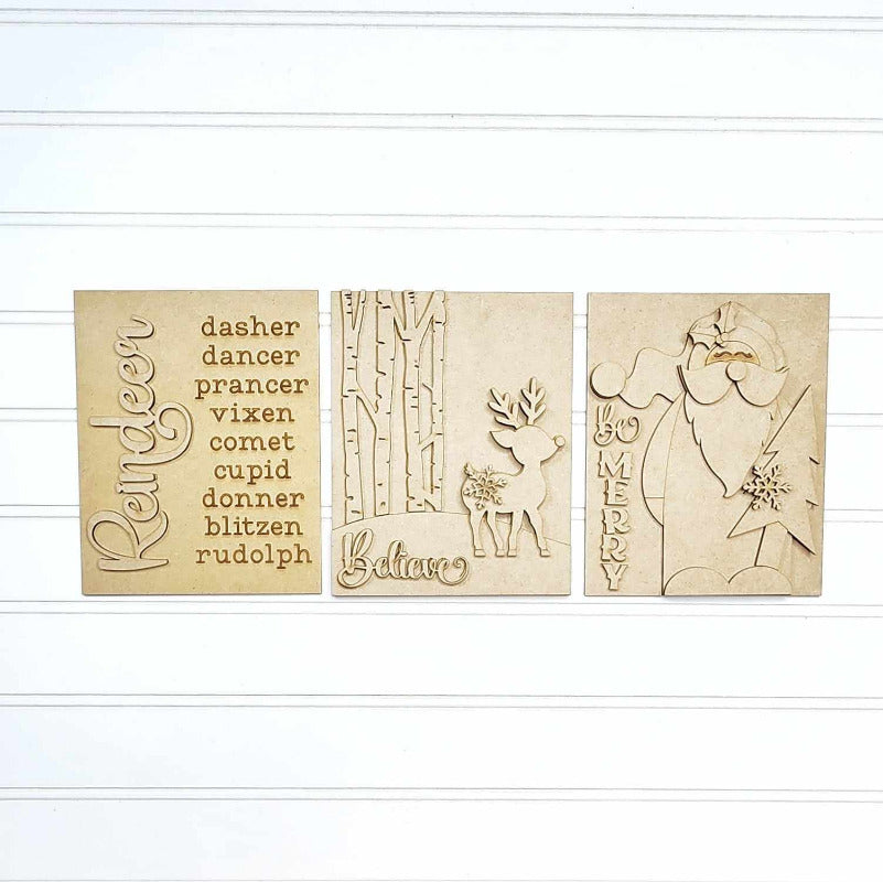 Oh Deer Interchangeable Sign Insert DIY Kit