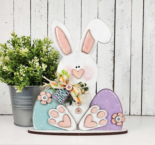 Prim Easter Bunny Shelf Sitter DIY Kit