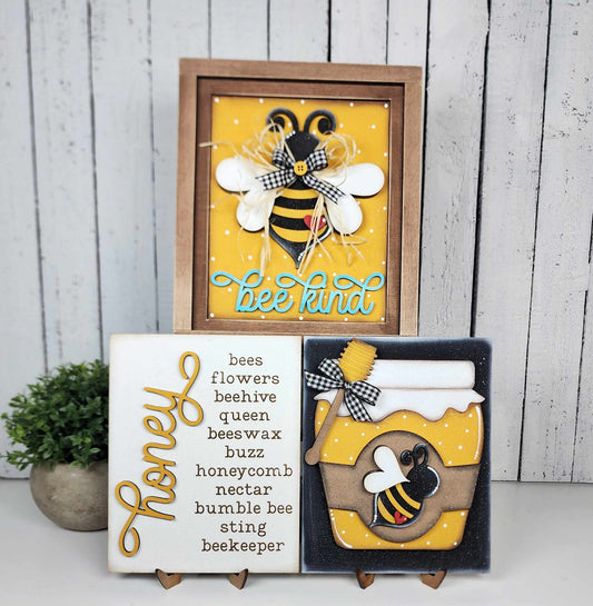 Hello Honey Interchangeable Sign DIY Kit