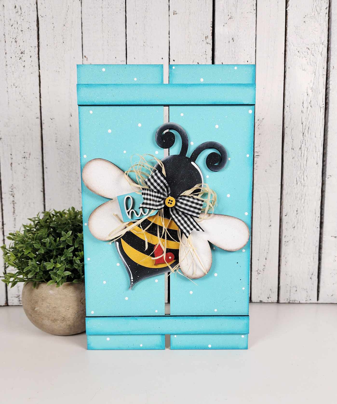 Hello Honey Bee Table Top Pallet DIY Kit