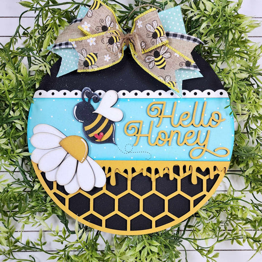 Hello Honey Door Hanger DIY Kit
