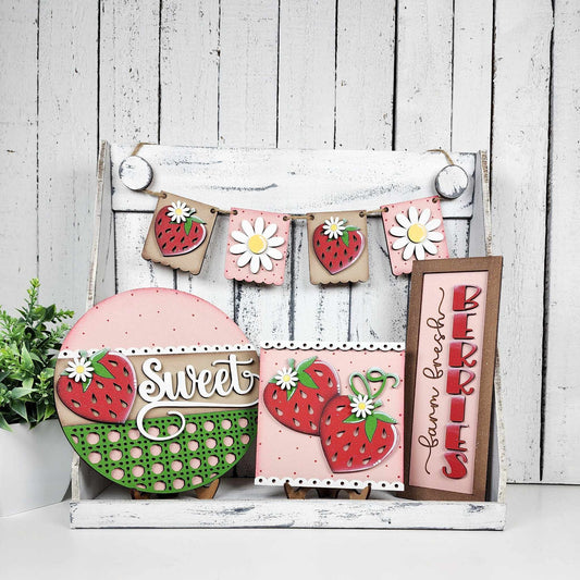 Berry Sweet Tiered Tray DIY Kit