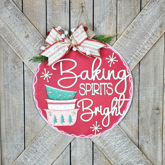 Christmas Baking Door Hanger DIY Kit